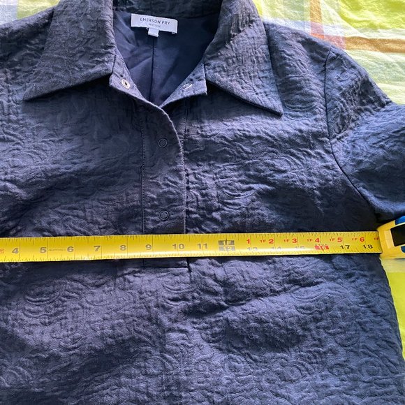 Emerson Fry Italian Motoretta Dress - Ink - Picture 3 of 9